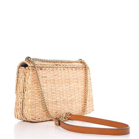 gucci wicker bag natural|authentic gucci shoulder bag.